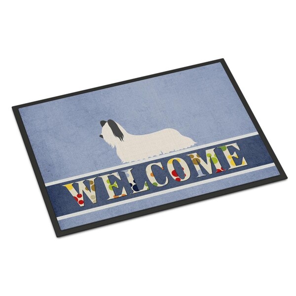 Carolines Treasures Skye Terrier Welcome Indoor or Outdoor Mat - 24 x 36 in. BB8278JMAT - main